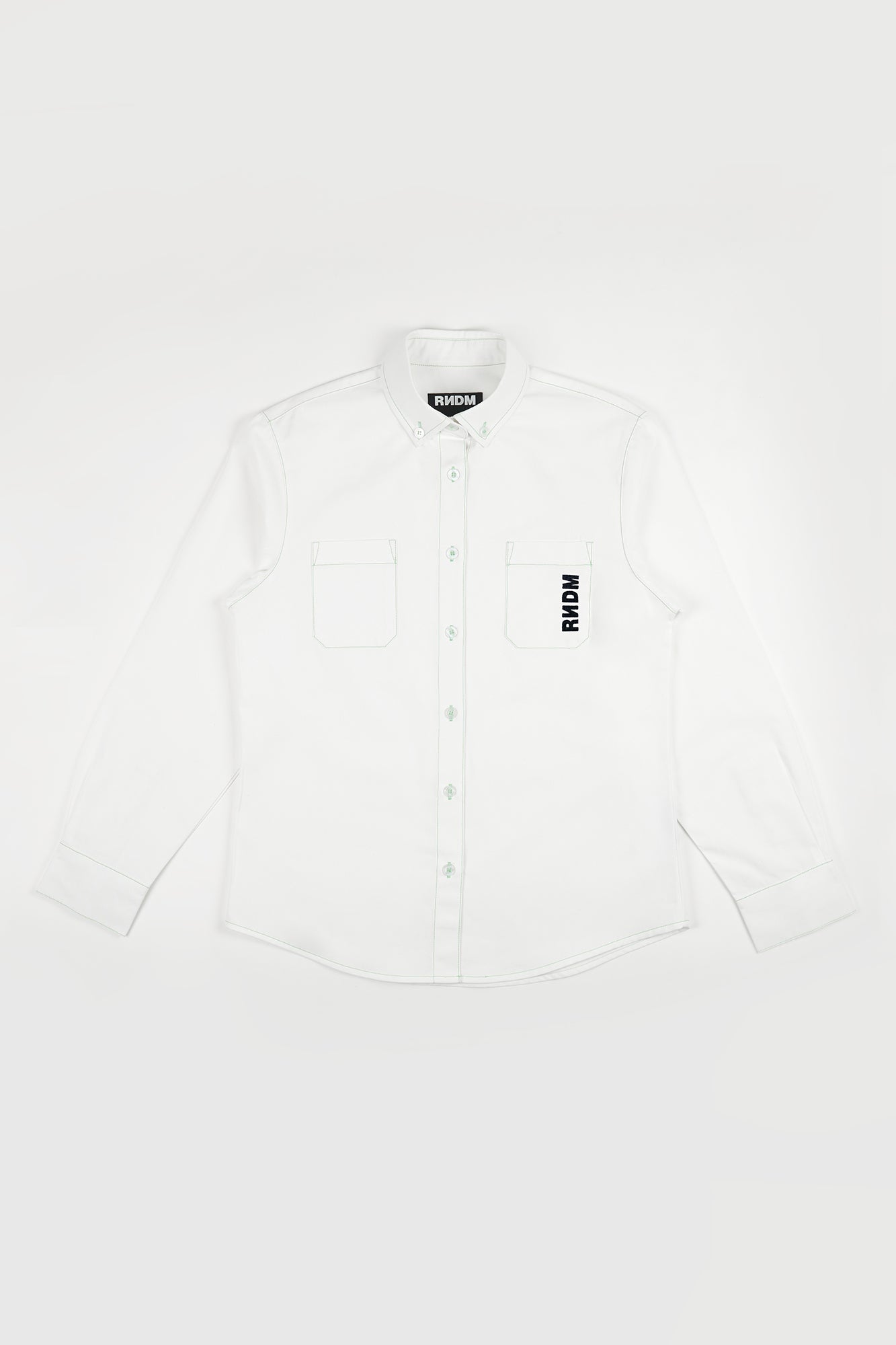 Starter Slim Fit Long Sleeved Shirt (White)